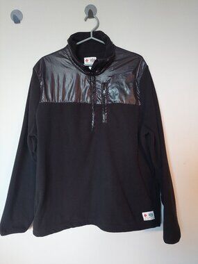 Hudson's Bay Company (HBC) Men’s Sz L Olympic Games Fleece Sweatshirt Black